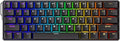 MONSGEEK FUN60 Ultra Rapid Trigger Gaming Keyboard 8k Magnetic Switch TMR Aluminum Keyboard Multi-Modes Black Shine-Through MagMech(Glare Magnetic Switch)