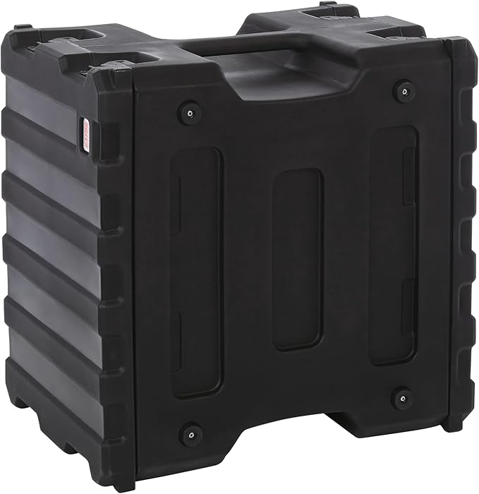 Gator Cases Pro Series 8U Rack Case with Standard 19" Depth, Roto Molded Made in USA (G-PRO-8U-19)