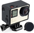 GEPULY BacPac Frame Mount Housing Case for GoPro Hero4, Hero3+, Hero 3 with LCD BacPac and Battery Extension Accessories