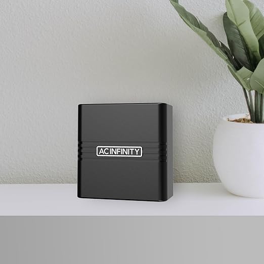 AC Infinity Mini Temperature Humidity Smart Hygrometer A2 Bluetooth App Monitor, Climate Gauge Thermometer for Basements, Guitar Rooms, Grow Tents, and Greenhouses