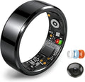 Smart Ring for Women Men,Fitness Tracker Ring,Heart Rate,Blood Oxygen,Step Tracker,Sleep Tracker,Meditation Assistance,No Subscription Fee,IP68 Waterproof Smart Ring for iphone&Android(Black 11)