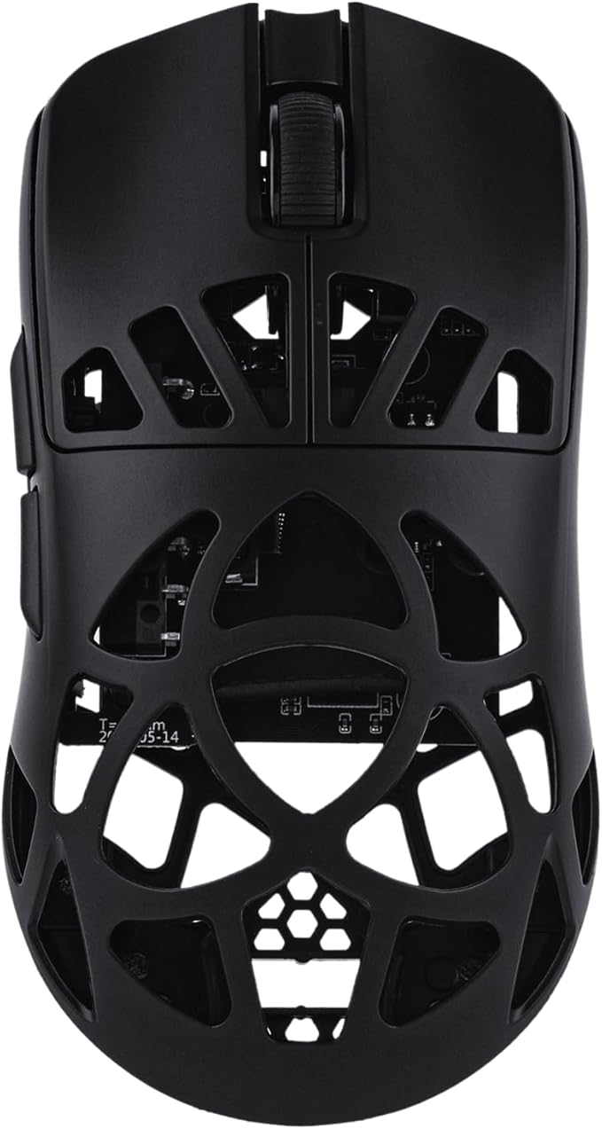 EPOMAKER Carbon X Wireless Gaming Mouse, 400 to 30,000 DPI Adjustable, PAW3950 Sensor, 50g Lightweight, Carbon Fiber Shell, 2.4G/BT/USB-C Rechargeable Wireless Mouse for PC/Mac/Linux (Matte Black)