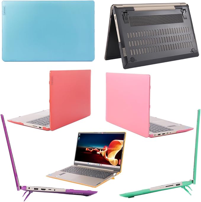 mCover Case Compatible ONLY for 2022-2024 15" Lenovo IdeaPad 3 (15ADA6 / 15ALC6 / 15ABA7 / 15ITL6 / 15IAU7) Series Windows Laptop Computers (NOT Fitting Any Other Models) - Purple