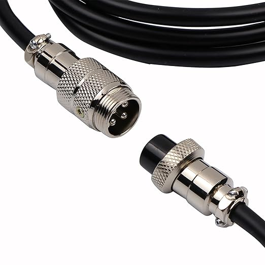 EPOMAKER Puff Aviator Coiled USB Cable, Type C Detachable Mechanical Gaming Keyboard Cable for Win/Mac/Gamers, Suitable for RT100/TH68 PRO/TH80 PRO/TH96/TH80 SE/CIDOO V65. etc(Puff Black)