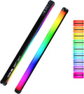 VILTROX K60 RGB LED Light Wand, Handheld 360° RGB LED Video Light Stick for Photography with APP Control, 2500K-8500K Dimmable, CRI97+, 2200mAh Rechargeable Battery,26 Light Scenes,LCD Display