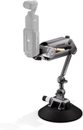 Tilta Hydra Alien Mini Regular Suction Cup Kit - Titanium Gray | Compatible with DJI Pocket 3/4, and Other Action cams/Smartphones | Hydraulic Damping | Adjustable Arm | Shock Absorbers