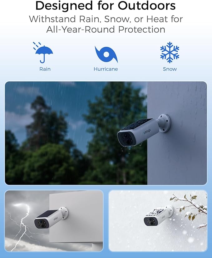 Solar Security Cameras Wireless Outdoor, 4MP Cameras for Home Security Camera System, 64GB Local Storage, No Subscription, Easy Setup, Color Night Vision, 2.4 & 5G WiFi, 2-Cam Kit
