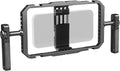 Universal Phone Cage Handheld Stabilizer Kit for Vlogging & Filmmaking, Smartphone Cage Video Rig with 360° Rotation Handles Compatible with iPhone 17/16/15/14/13 Series and Android Phones