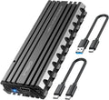 Ineo M.2 NVMe (PCIe) SSD USB10Gbps Type-C Rugged Militarized Enclosure with a Solid Metal Case and Built-in Write Protection Switch (Picatinny Rail Style) [C2597-NVMe]