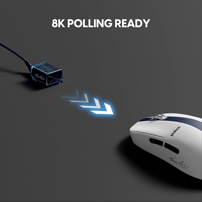 Pulsar Gaming Gears X2 Crazylight Wireless Gaming Mouse, Ultra Lightweight 1.38 oz (39g), Optical Switch, 32000 DPI, 750 IPS, XS-1 Sensor, 8k Compatible (Medium, Bruce Lee 85th Edition)