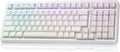 LEOBOG Aula Keyboard, F99 Wireless Mechanical Gaming Keyboards, Hot Swappable Custom Creamy RGB Backlit Computer Keyboard,BT5.0/2.4GHz/USB-C,Topographic Side-Printed Keycaps, Switch