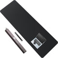 CENNBIE Leather Desk Mat Protector, XXL 74.8" x 23.6" Extra Large Leather Office Desk Pad Mat for Full Desk, Computer Desk Mat on top of desks - Oversized Large Mouse Pad (Black)