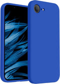 FireNova Magnetic for iPhone 17e Case/iPhone 16e Case, Compatible with MagSafe, [Silicone Camera Protection] Microfiber Lining Phone Case, 6.1", Klein Blue