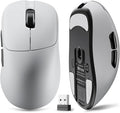 G18 2.4G/BT/Wired Tri-Mode 8K Wireless Gaming Mouse, Right-Handed Ergonomic Design, PAW3395 Sensor, 58g Lightweight, 8000 Polling Rate, 26K DPI, 5 Programmable Buttons, with Nano Wireless Receiver