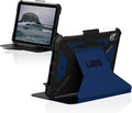 URBAN ARMOR GEAR UAG Designed for iPad mini Case (6th Gen, 2021) Rugged Smooth Exterior Material Heavy Duty Multi-Angle Viewing Folio Stand with Pencil Holder Metropolis SE Protective Cover, Mallard