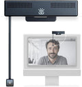 iContact Camera Pro 4K HD Webcam with Eye Contact, Noise Cancelling Mic, Plug and Play USB for Mac & PC Zoom Certified, Works with Teams, Meet, Streaming, and Video Calls (4K Webcam Pro)