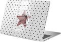 Compatible with MacBook Pro 14 inch Case M5 M4 M3 M2 M1 Pro/Max 2026-2021 A3427 A3426 A3434 A3112 A3185 A3401 A2918 A2992 A2779 A2442, Cute Love Heart Star Bow Hard Shell Clear Cover