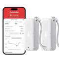 Bluetooth Hygrometer Thermometer, IP65 Indoor Outdoor Humidity Sensor with Remote App Control, Room Temperature Monitor with 394ft Bluetooth Range (Outdoor Meter*2)