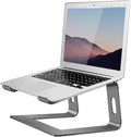 Orionstar Ergonomic Laptop Stand, Premium 5mm Aluminum Riser for 10-15.6 Inch Notebook Computer, Tool-Free Detachable Elevator Holder for Desk Office, Sturdy Riser for Eye-Level Neck Relief, Grey