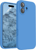 FireNova Magnetic for iPhone 17 Case, Compatible with MagSafe, [Integrated Silicone Camera Control Button] [Camera Protection] Anti-Scratch Microfiber Lining Phone Case, 6.3", Blue