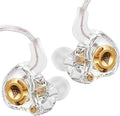 Wired Gaming Headphones IEM Earphones with 1DD，QKZ Ak6 SRS in Ear Monitor, HiFi Earbuds, Crystal Clear Hi-Res Sound with Microphone&New 11mm Dynamic Driver for Gaming,Video Musicians, Singers