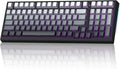 X98 Wireless Mechanical Keyboard, RGB Backlit Custom Gaming Keyboard with Number Pad, BT5.0/2.4GHz/USB-C, Gasket Structure, Hot Swappable Pre-lubed Linear Switch, Side Printed PBT Keycaps