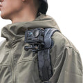 Backpack Shoulder Strap Mount, 360°Rotation Clamp Clip Mount Compatible with Gopro Hero 13/12/11/10/9/8, DJI Osmo Action 6/5Pro/4/3/2 and Most Action Cameras