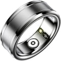 Yoidesu Fitness Smart Ring, 2024 Upgrade BT 5.1 NFC Sleep Body Monitoring Health Ring with APP, IP68 Waterproof, Smart Pedometer, Phone Camera Remote Control, Size 18