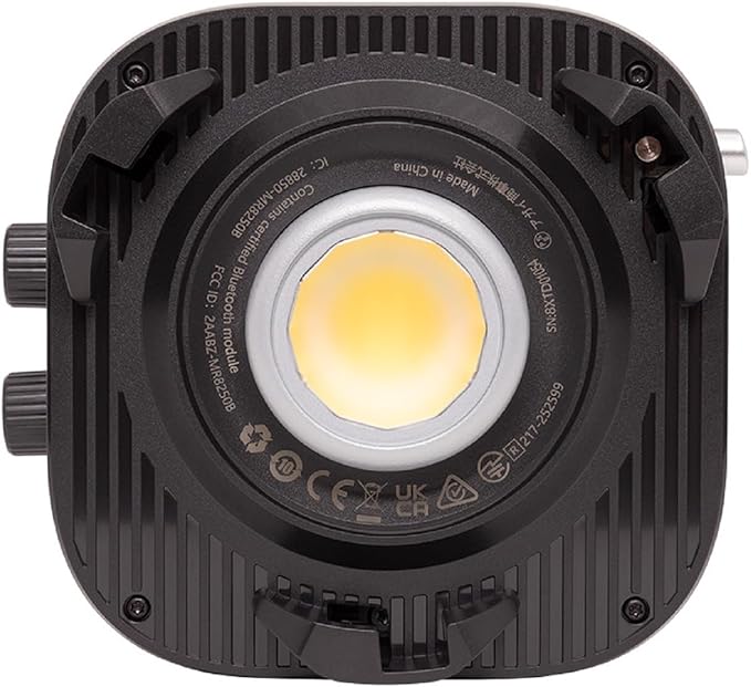 Amaran Halo 100x 100W Bi-Color COB Monolight – 4,890 Lux, CCT 2,700K -6,500K,CRI 96+, 28dBA Quiet,Dual AC/USB-C Power,App Control, Bowens Mount Continuous Light for Studio/Streaming/Location Shooting