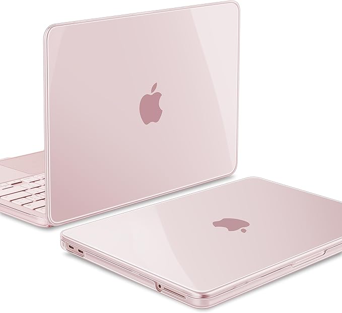 Tuiklol for 2026 MacBook Neo 13 Inch A18 Pro Chip Case, (Model A3404) Anti-Scratch Anti-Drop Slim Hard PC Shell Case with Shockproof Protective MacBook Neo Laptop Cover, Clear-Pink