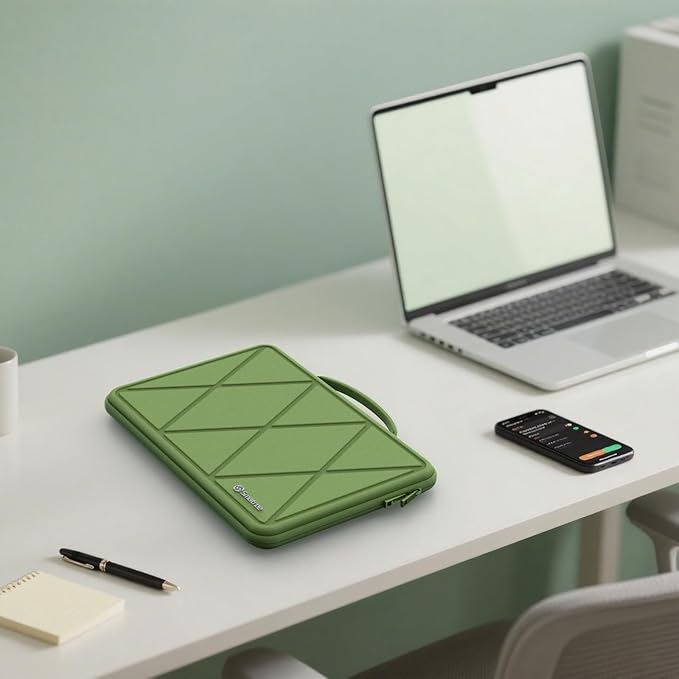 Smatree Hard EVA Protective Sleeve Case Compatible for 16.1 inch HP Victus Gaming Laptop 16t-r000/16t-s000/16-s0097nr/16-r0097nr,for 16.1 inch HP OMEN Gaming Laptop Notebook Bag,Green(X8304G)