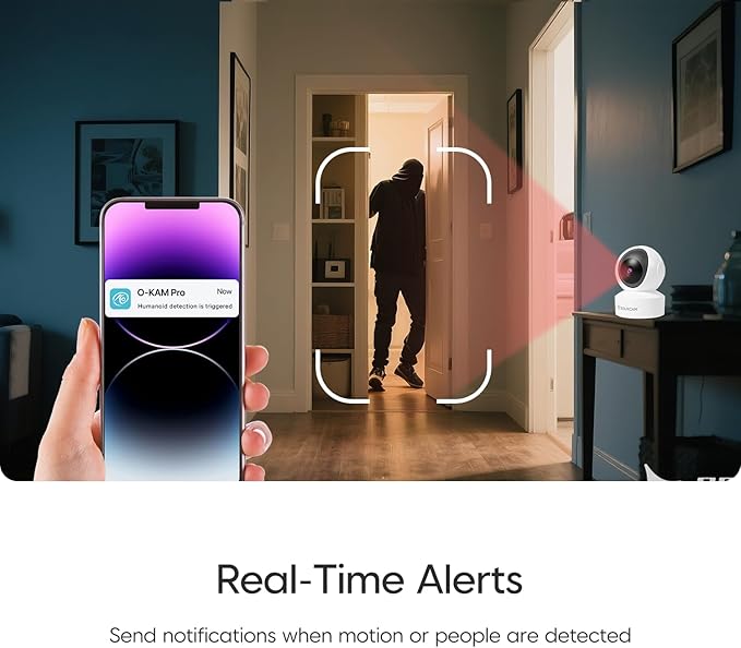 VSTARCAM 3MP Pet Camera Indoor with Phone App, 360° Indoor Security Camera with Color Night Vision, Motion Detection & 2-Way Audio, 24/7 SD & Cloud Storage 02