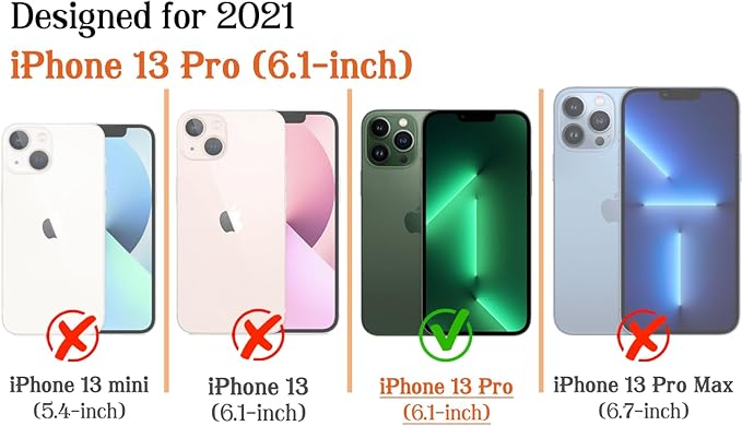 Magnetic for iPhone 13 Pro Case Cute Stripes Phone Case, Shockproof Slim TPU and Hard PC Protective Phone Cover Compatible with MagSafe Designed for Women Girls,Retro
