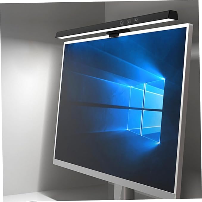 jojofuny Monitor Light Bar Computer Screen Light Bar Dimmable Brightness for Eye Protection