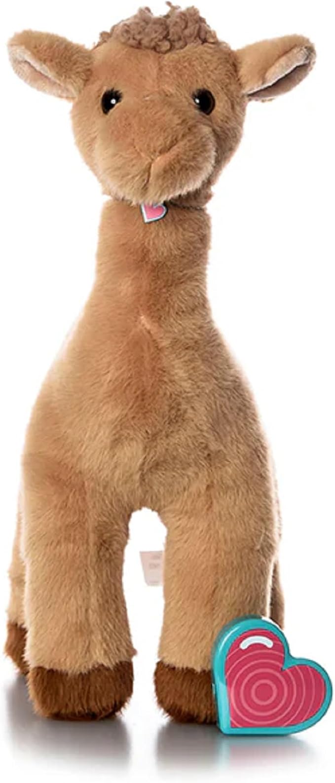 My Baby’s Heartbeat Bear, 20 Second Re-Recordable Digital Voice Recorder Plush Keepsake for Baby’s Heartbeat Memory, Pregnancy Keepsake (Not a Medical Device), Camel