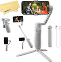 Zhiyun Smooth Q4 Gimbal Stabilizer for Smartphone,3-Axis Gimbal for iPhone Android Cellphone,Built-in Extension Rod,Portable and Foldable,Vlogging Stabilizer,TikTok YouTube Video