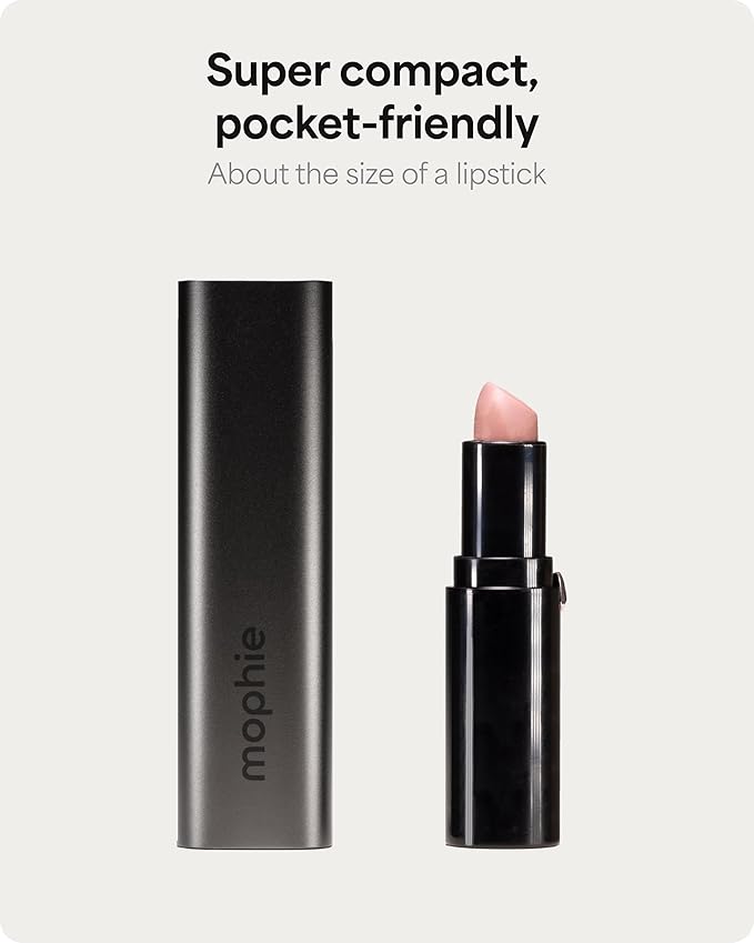 Mophie Powerstation Fast 5,000mAh Power Bank |Portable | 20W, Single-Device
