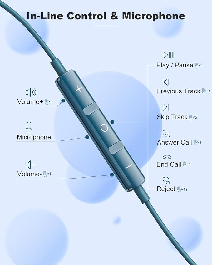 USB C Headphones for iPhone 15 Plus 16 Pro 17 Pro Max Samsung Galaxy Headphones S24 S23 Ultra S26 S25 S22 A56 A55 A26 A16 Pixel Xiaomi Wired Earbuds Magnetic in-Ear Type C Earphones with Microphone