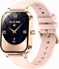Smart Watches for Women Fitness Tracker for Women Fitness Watch with Heart Rate Monitor Sleep Monitoring Pedometer Calorie Voice Assistant for Android iOS