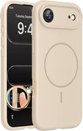 Miracase Magnetic for iPhone Air Case, Compatible with MagSafe, Integrated Silicone Camera Control Cover, 3.0mm Thicken Shockproof Drop Protection Phone Case for 17 Air,Dark Green