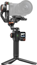 Hohem iSteady MT3 Pro 3-Axis Gimbal Stabilizer for Camera, AI Tracker with CCT/RGB Light, for Mirrorless/Pocket/Action Camera/Smartphone, Detachable Touchscreen Control, for Canon/Nikon/Sony/Fujifilm