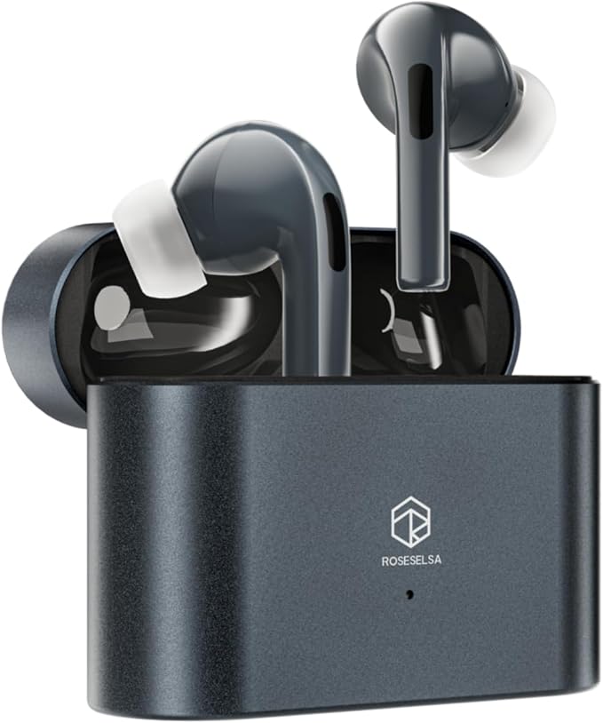 ROSESELSA EARFREE-i5 TWS Earbuds Hybrid Active Noise Cancellation Headphones LDAC HiFi Sound Wireless Earphones 48dB ANC IPX5 Bluetooth 5.3 Game Mode 54ms (Night)