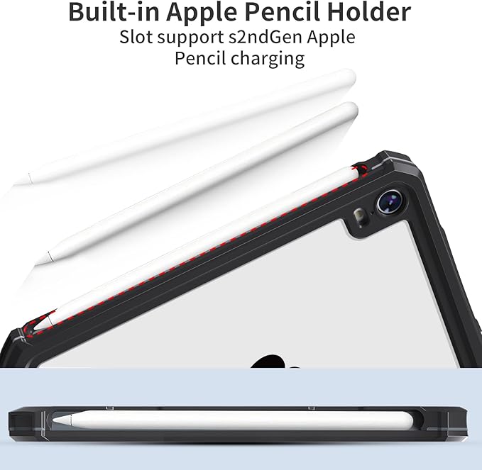 AICase iPad mini 7 A17 Pro Case Water Proof 2024 iPad mini 6 2021 (6th Generation) 8.3 Inch Waterproof, Dustproof, Shockproof Case Cover with 360 Full-Body Protection, with Lanyard and Kickstand