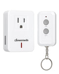 DEWENWILS Indoor Remote Control Outlet, Expandable Remote Light Switch Kit, Wireless On Off Power Switch, 100ft RF Range, Compact Design, White