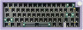 BOYI GMK67 65% Hot-Swappable Mechanical Keyboard Kit,Bluetooth 5.0/2.4G/Type-C Tri-Mode,RGB Backlit,Gasket Mount,DIY Custom Kit with Knob&EVA Mat(Purple)