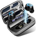 Ordtop Wireless Earbuds, 140Hrs Playtime Ear Buds 2026 New Bluetooth 5.3 Headphones 6D Stereo Bass with ENC Clear Call, IPX7 Waterproof Earphones for Sports/Working, in Ear Headphones for Android/iOS