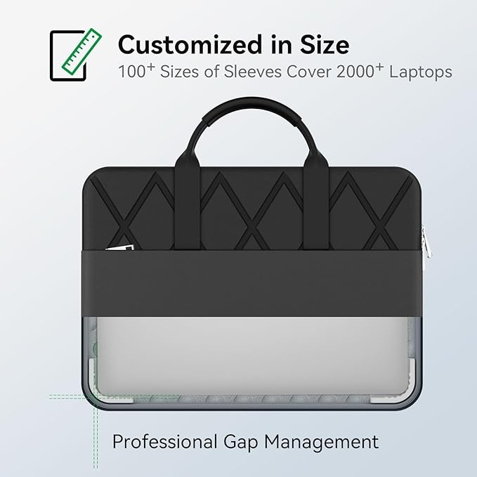 Smatree Laptop Sleeve with Handle for 18 inch ASUS TUF Gaming A18 2025, for 17.3 inch ASUS ROG Strix G17/ROG Strix Scar 17 2023/2022/2021, for 17.3 inch ROGStrix Scar 17 X3D/SE, Case with Pocket(E814)