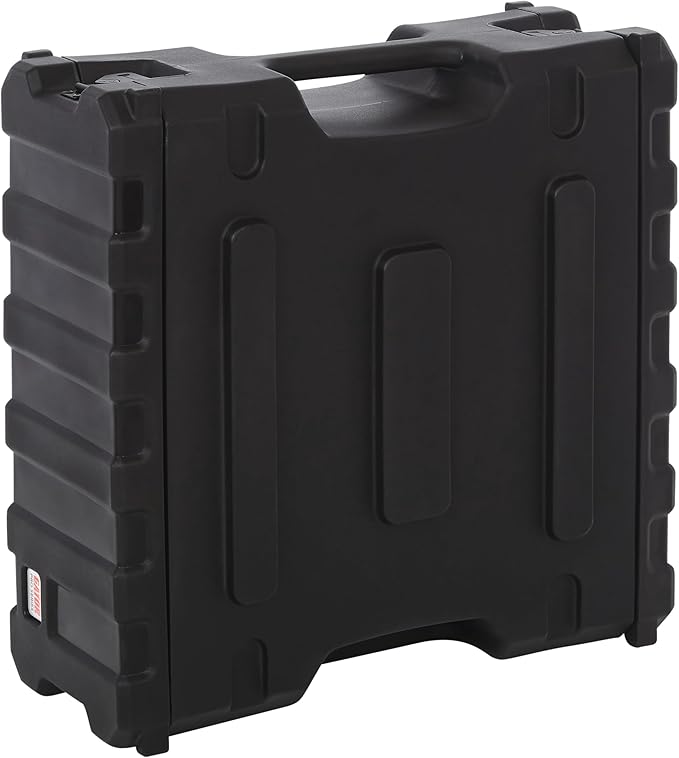 Gator Cases Pro Series Rotationally Molded 4U Rack Case with Standard 19" Depth; Made in USA (G-PRO-4U-19), Black