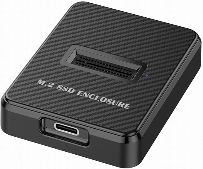 USB 3.0 USB-C Type-C to NVME M-Key M.2 SATA SSD Docking Vertical External PCBA Case Enclosure RTL9210B Chipset