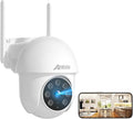 ANRAN 3K/5MP WiFi Security Camera for Home/House Outdoor: 2.4/5GHz Dual-Band, Auto-Tracking, 360° Pan-Tilt, 2-Way Audio, Full Color Night Vision, 24/7 Recording